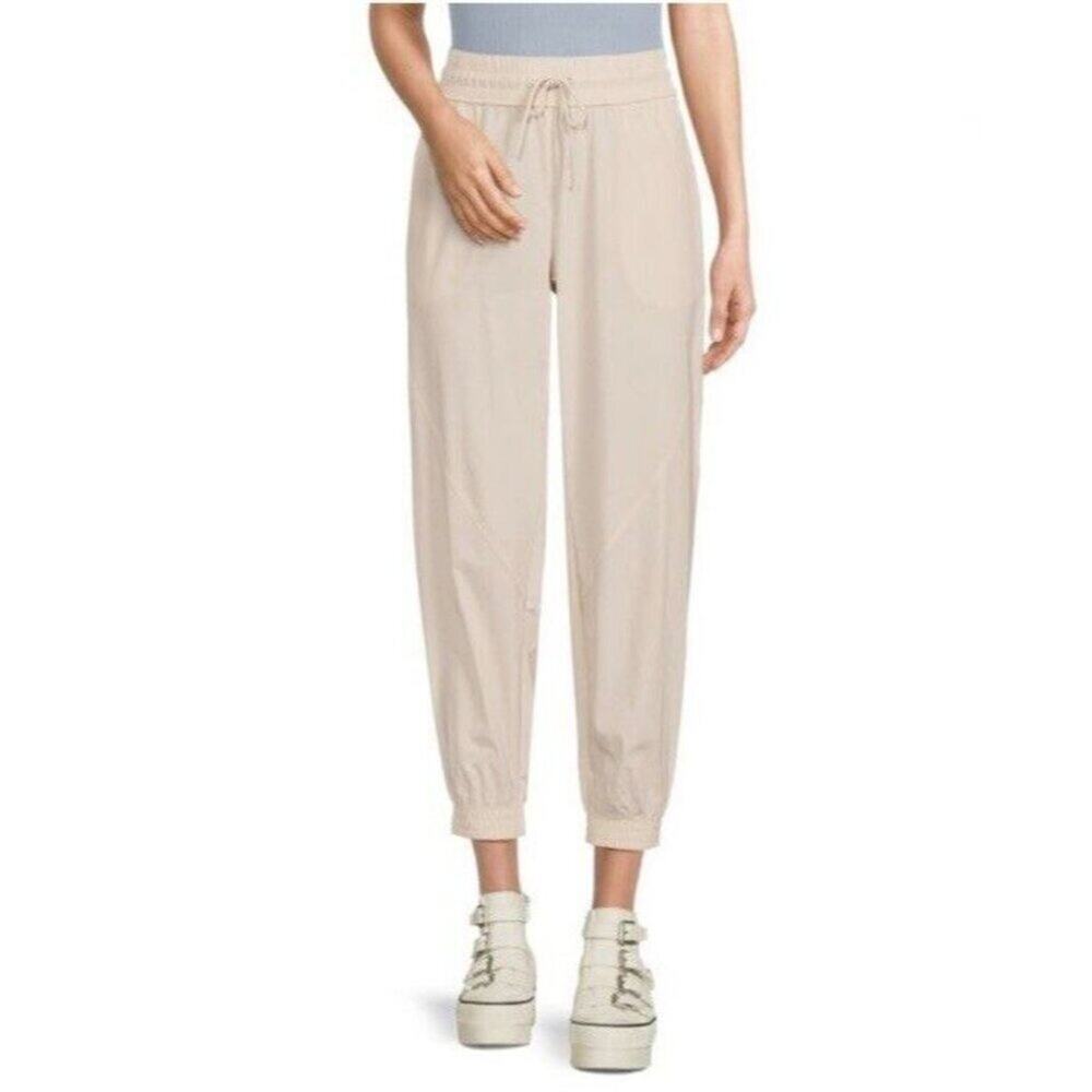 Spyder Active Jogger Pants Pockets Pull On Minimalist Neutral Beige Size XL New